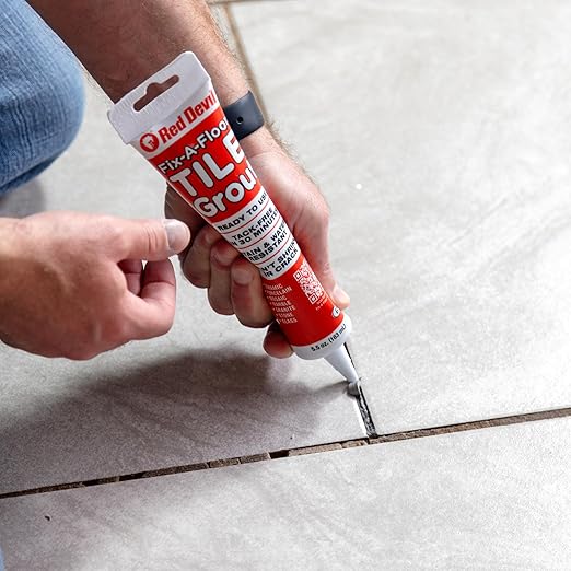 Fix-A-Floor Tile Grout - Almond - 5.5oz. Squeeze Tube
