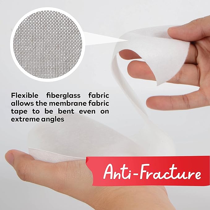 XFasten Waterproofing Membrane Sheet,3.3Ft x 33Ft Shower Waterproofing Membrane Tape for Underlayment Tile, EPDM Underlayment, Cement Board Tape