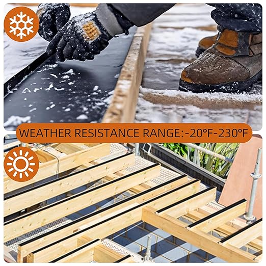 Deck Joist Tape for Decking 1-5/8" x 50', 2 Rolls Waterproof and Anti-Corrosion Flashing Joist Deck Tape for Top of Joists, Rim Joists, Under Joists and Beams