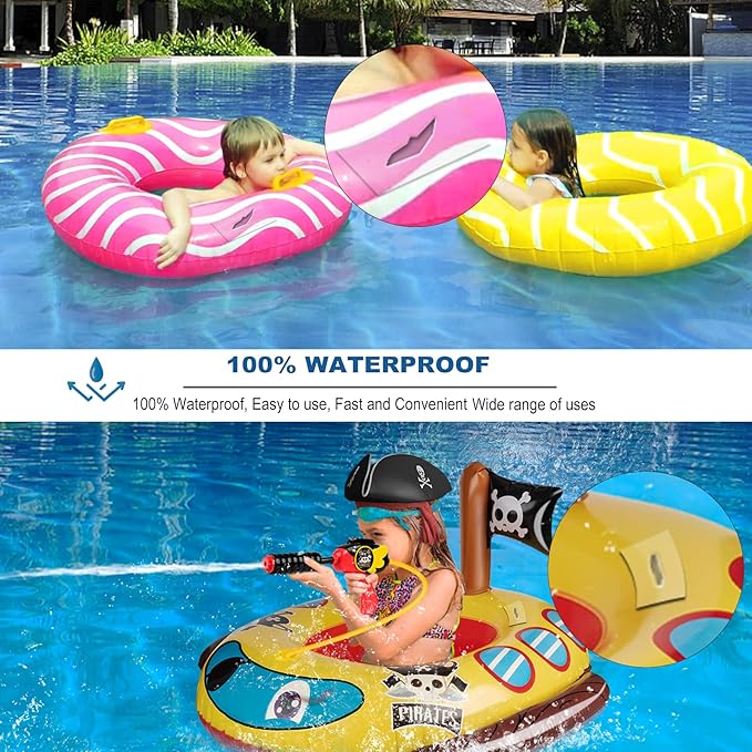 TPU Pool Patch Repair Kit for Air Mattress, Swimming Pool, Bounce House, Tent, Canvas, Canopy, Pool Floats, Tubes Air Bed and Inflatable Toys (3 in x 15 ft)