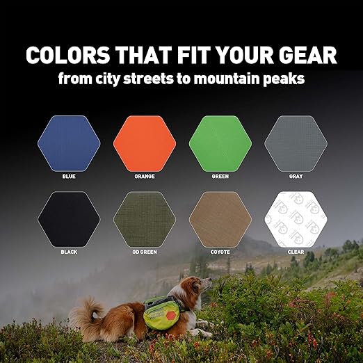 GEAR AID Tenacious Tape 3” x 20” Fabric and Vinyl Gear Repair Tape, Fix Holes and Rips in Puffy Jackets, Rain Gear, Tents, Sleeping Bags and Outdoor Equipment, Black, 2 Rolls