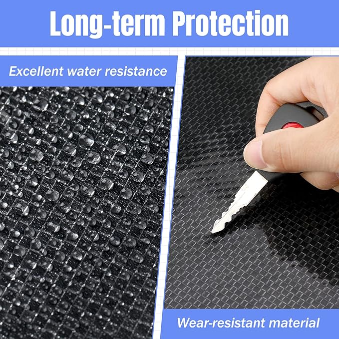 Frienda RV Underbelly Tape RV Underbelly Material Corrugated Waterproof Flex Mend Repair Belly Tape Thick Adhesive Patch Fabric Sealing for Camper Mobile Home Travel Trailer Repair(6 Inch x 50 Feet)