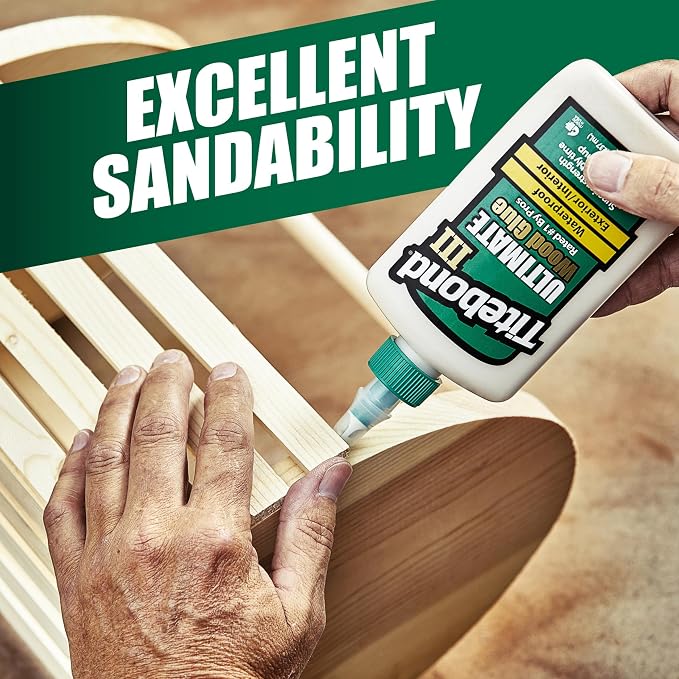 Titebond 1413 III Ultimate Wood Glue, 8-Ounces