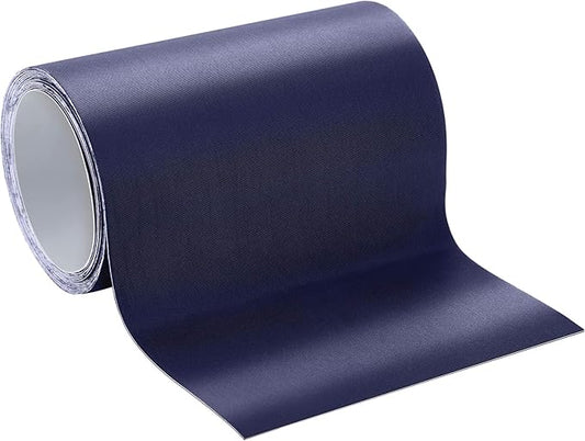 WILLBOND 3x79 Inch Nylon Repair Patches Nylon Patches for Jackets Self Adhesive Repair Tape Waterproof Kit Fabric Clothing Kit for Down Jacket, Tent, Umbrella, Clothes, Bags(Dark Blue)