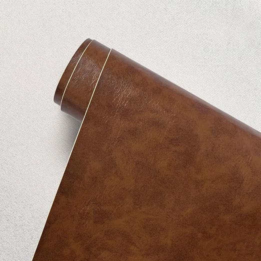 Leather Repair Patch for Couches 69 x 200 cm Brown 1 Roll Large Self-Adhesive refinisher cuttable reupholster Tape Patches kit for Couch Car Seats Furniture Sofa Vinyl Chairs Shoes Fabric Fix