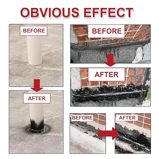 Instant Leak Repair Spray, Multi Surface Leak Repair Spray, Multi-Surface Leakrepair Indoor and Outdoor Waterproof Coating, for Roofs Pipes Crack, Fast Drying, Easy to Apply (2)