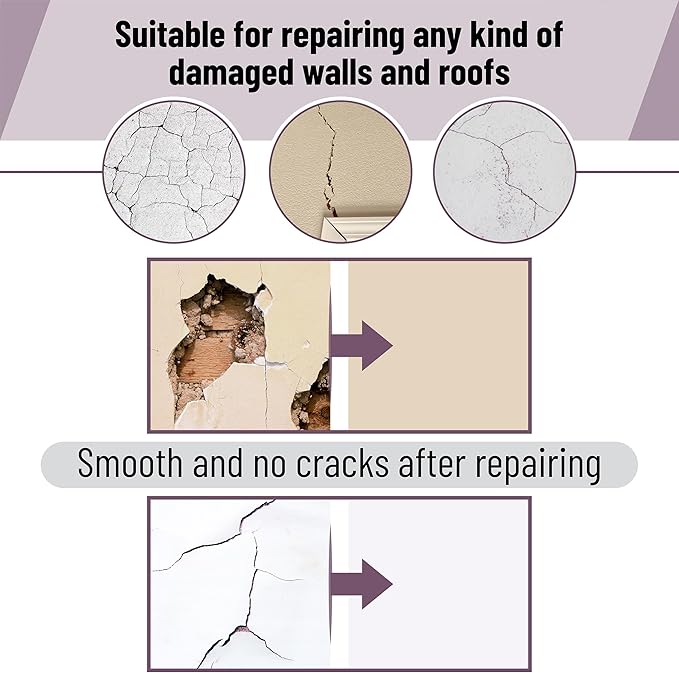 Bates- Drywall Repair Kit, 16 pcs, 4Inch, Dry Wall Patch Kits, Wall Repair Patch Kit, Wall Patch Repair Kit, Drywall Hole Patch, Drywall Patch Kit, Wall Hole Repair Kit, Drywall Patch Hole