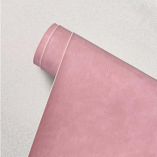 Large Leather Repair Patch for Couches 50 x 138 cm Leather Repair Tape Self,Repair Patch Self Adhesive Waterproof for Couches, Furniture, Kitchen Cabinets, Car Seats Light Pink