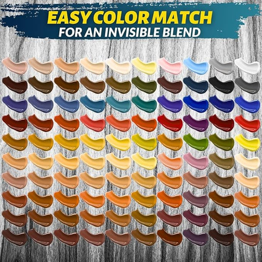 Coconix Floor & Furniture Repair Kit | Fix Scratches, Scuffs, and Dents on Hardwood Floors, Furniture, and Laminate Surfaces | Easy Application with Kneadable Putty