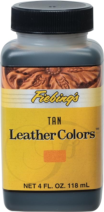Purposed Value Fiebing's LeatherColors - Water Based Penetrating & Permanent Leather Dye for Shoes, Boots, Belts