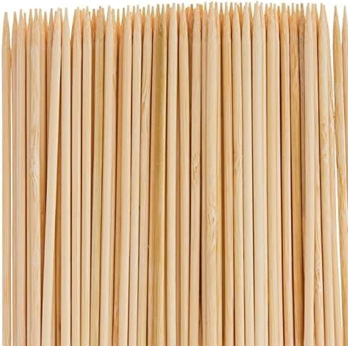 HIC Kitchen Bamboo BBQ Kabob Grill Skewers, 8-Inches Long, Set of 105