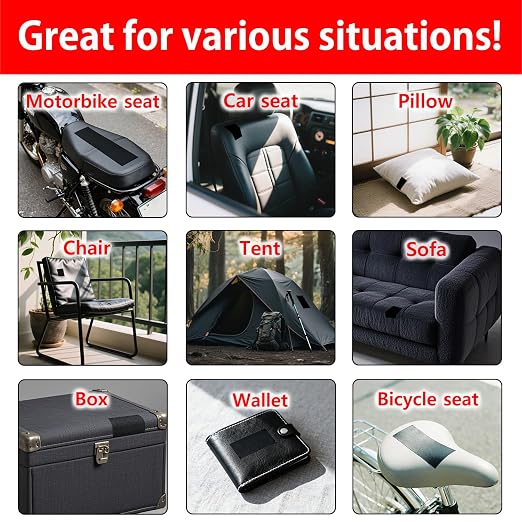Leather Repair Tape for Sofa & Car Seats, 8 Colors, Waterproof Self-Adhesive Repair Patch, Leather-Like Texture, Indoor & Outdoor Use (Blue - 4" W x 32.8'L)