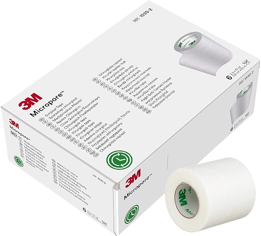 Micropore Paper Tape: White 2" X 10 Yds, Box of 6