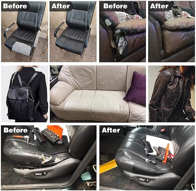Self Adhesive Leather PU Fabric Leather Repair Patch 100x138cm Multicolor Available Anti Scratch Leather Tape Upholstery Vinyl Sticker for Couch Sofas Furniture Drivers Seat(Navy Blue)