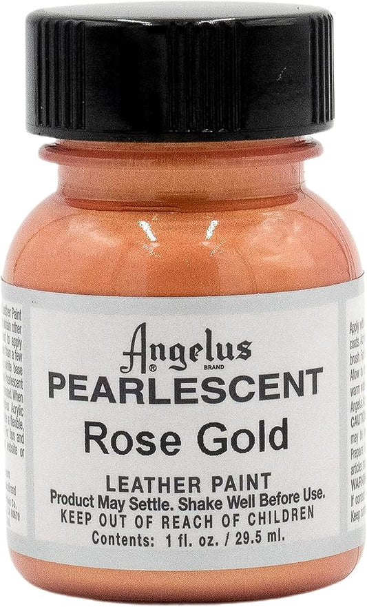 Angelus 1 oz Leather Paint, 1 Fl Oz (Pack of 1), Rose Gold