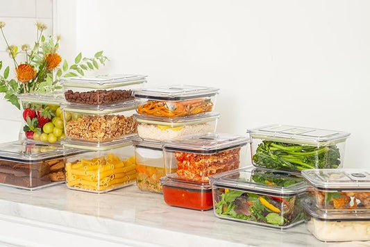 Latchlok Click 10 Piece Food Storage Container Set, Storm