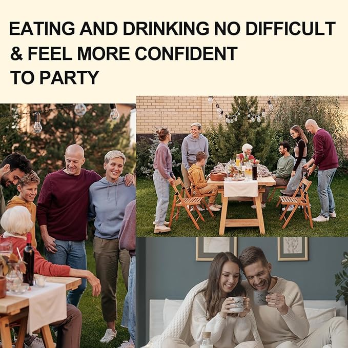 Tooth Repair Kit，Temporary Natural Shade for Filling The Gap, Moldable Thermal Beads Replacement Kit Replace The Missing or Broken Tooth-6PCS-3Colors