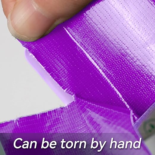 Reniteco Purple Duct Tape- 2 inches x 45 Yards, Waterproof & All-Weather, No Residue, UV Resistant, Heavy Duty for Car, Home & Outdoor Repairs, 1 Roll