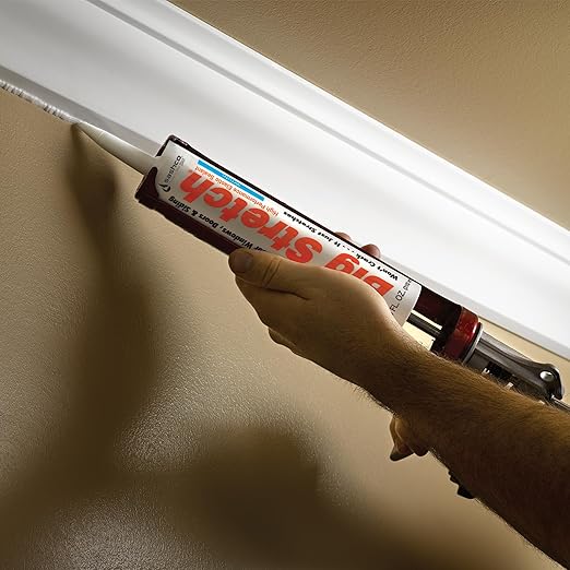 Sashco Big Stretch 10.5 oz High Performance Elastic Sealant, Sandstone (Pack of 1)