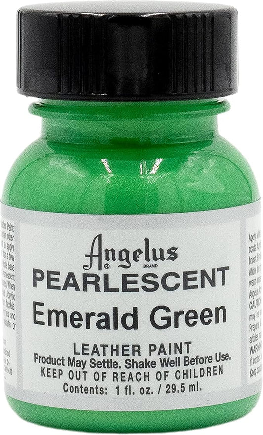 Angelus 1 oz Leather Paint, 1 Fl Oz (Pack of 1), Emerald Green