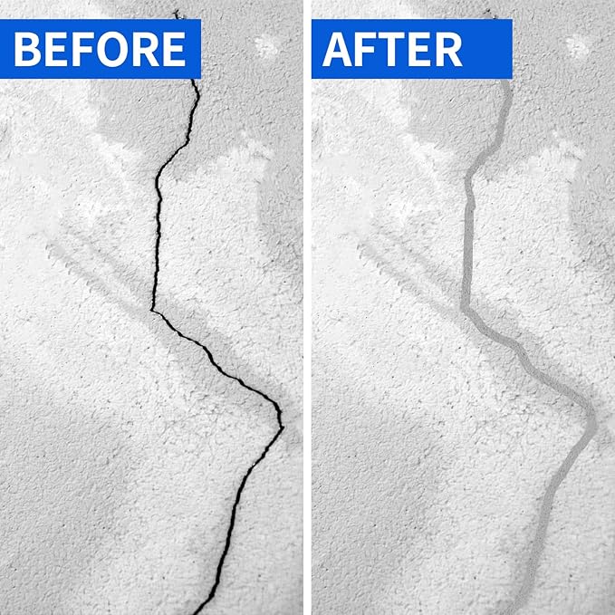 Backer Rod Foam Gap Filler Crack Filler for Concrete Repair Caulk Saver Backing Rod Concrete Expansion Joint Rope Caulk for Sealing Gaps, Expansion Joints, Crack Filling (Black, 1/2 Inch x 33 Feet)