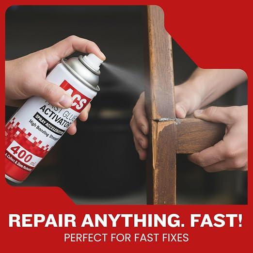 ACS Fast Glue Activator Spray, High Bonding Strength, 400ml