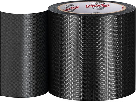 RV Underbelly Tape RV Underbelly Repair Material 4" x 26', Waterproof Flex Belly Tape with Permanent Sealing Adhesive for Mobile Home, Trailer, Camper(Black, 4 Inch x 26 Feet)