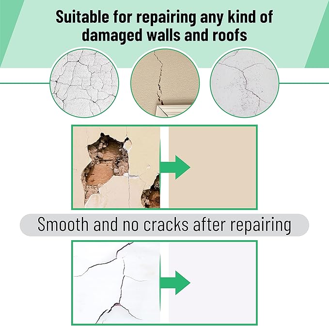 Bates- Drywall Repair Kit, 6 pcs, 10 Inch, Dry Wall Patch Kits, Plaster Wall Repair Patch Kit, Wall Patch Repair Kit, Drywall Hole Patch, Wall Hole Repair Kit, Drywall Patch Hole, Drywall Patch Kit