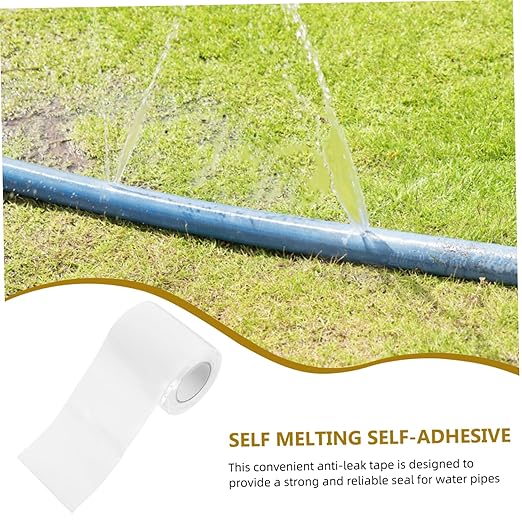 SOLUSTRE 1roll Repair Tape for Pipe Leaks Wide Strong Adhesive Leak Sealing for Plumbing and Hose Repair
