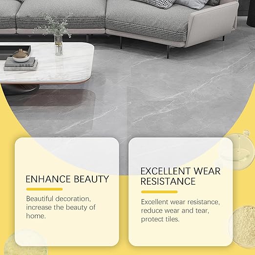 Tile Repair Kit for Chips, Cracks & Surface Gaps, Color Matching Solution for Ceramic, Porcelain & Stone, Easy DIY Application for Floor, Wall, Countertop & Bathroom Surfaces (2pcs)