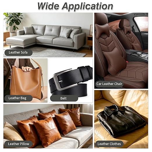 BSZHTECH Leather Repair Tape Self-Adhesive Leather Repair Patch for Couch Furniture Sofas Car Seats Advanced PU Vinyl Leather Repair Kit(Grey, 23.6 X 79 inch)