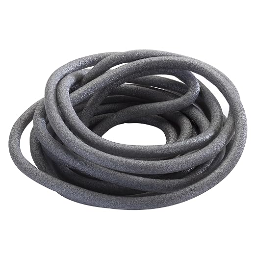 M-D Building Products - Versatile Gray Foam Backer Rod Set 1/2in x 20ft - Essential Caulk Saver for Sealing Concrete Gaps,Expansion Joints,and Crack Filling (71480),(Pack of 12)