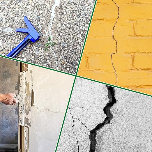 Foam Backer Rod for Gaps Concrete Crack Filler Joints Foam Gap Filler Caulk Saver Backing Rod Concrete Filler Rope (Black, 5/8 Inch x 10 Feet)