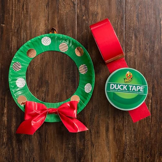Duck Tape 1265014 1.88" x 20 yd Cha Cherry Tape, Single Roll, Multicolor, (Pack of 6)
