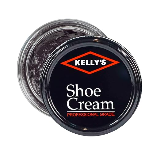 Kelly's Bordeaux Shoe Polish 1.5 oz - Professional Leather Shoe Cream
