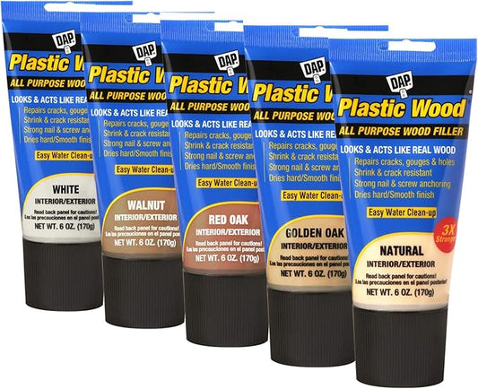 DAP® Plastic Wood Latex Filler, 6 Oz., Natural