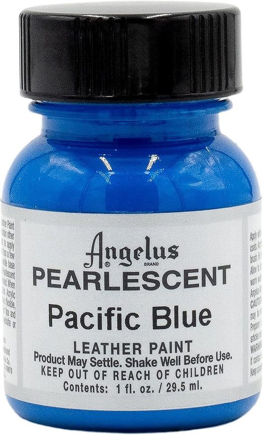 Angelus 1 oz Leather Paint, 1 Fl Oz (Pack of 1), Pacific Blue