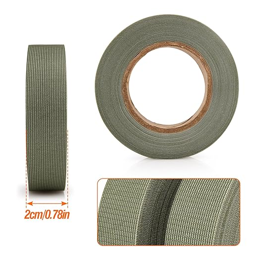 TPU Seam Sealing Tape – Waterproof Heat-Seal Fabric Repair Tape for Tents, Outdoor Gear, and Apparel, 0.79 in x 10.94 yd, Green
