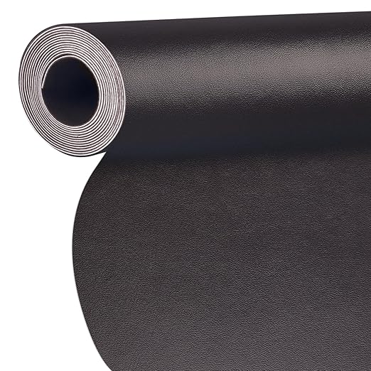 Leather Repair Patch, Self-Adhesive Leather Repair Tape, Large Reupholster Leather Patches for Furniture Couch Chairs Car Seat (Dark Brown(Fine-Grained), 36x79 inch)