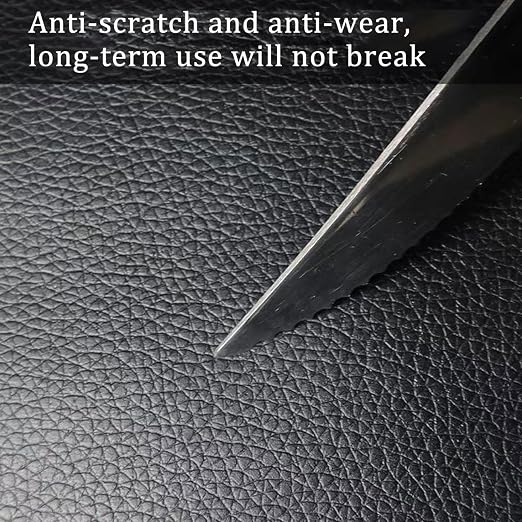Large Leather Repair Patch for Couches 30 x 137 cm Leather Repair Tape Self,Repair Patch Self Adhesive Waterproof for Couches, Furniture, Kitchen Cabinets, Car Seats Dark Grey 2
