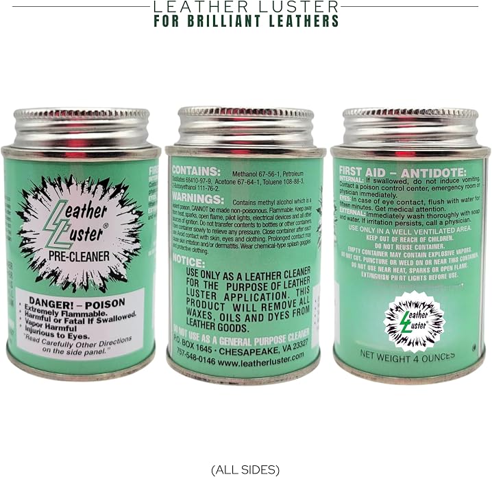 Leather Luster Patent Leather Polish, Cleaner and Conditioner | Made in the USA