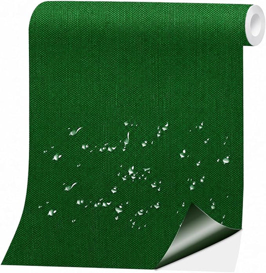Canvas Repair Tape, Heavy Duty Waterproof Self-Adhesive Fabric Repair Patch for Tent, Sofa, Boat Covers, Chairs, Awning & Camping Outdoor Gear, 12"x59", Green