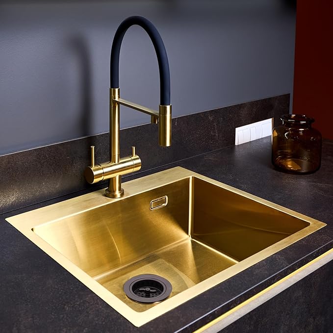 Westbrass D213-12 3-1/2" Wing Nut Twist Style Large Kitchen Sink Basket Strainer, Oil Rubbed Bronze