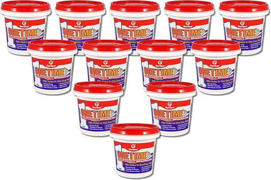 Red Devil 0542 ONETIME Lightweight Spackling, 1/2 Pint, Made in USA