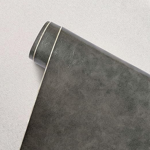 Leather Repair Patch for Couches 69 x 200 cm Dark Gray 1 Roll Large Self-Adhesive refinisher cuttable reupholster Tape Patches kit for Couch Car Seats Furniture Sofa Vinyl Chairs Shoes Fabric Fix