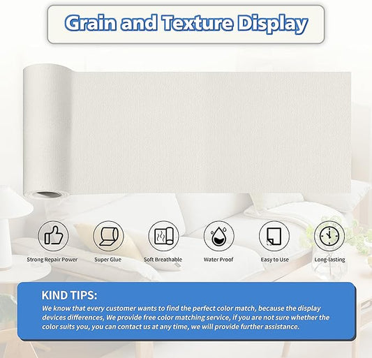 KING MOUNTAIN Canvas Repair Tape,Outdoor Gear Patch, 4×63 Inches,Waterproof,Self-Adhesive for Repairing Boat Covers,Sun Shades,Sofas,Tents,Lounge Chairs,Awnings (Off White)