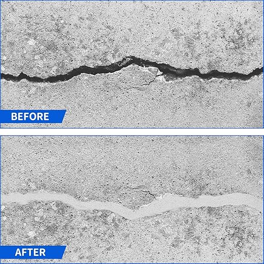 Foam Backer Rod for Gaps Concrete Crack Filler Joints Foam Gap Fillers Caulk Saver Backing Rod Concrete Filler Rope Joint Filler (3/4 Inches X 10 Feet)
