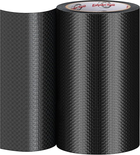 RV Underbelly Tape RV Underbelly Repair Material 8" x 26', Waterproof Flex Belly Tape with Permanent Sealing Adhesive for Mobile Home, Trailer, Camper(Black, 8 Inch x 26 Feet)