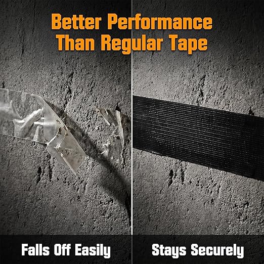 Heavy Duty Duct Tape, 4 Inch x 65 Feet Multi-Purpose Tape Super Strong Waterproof Duct Tape for Crafts & Home Improvement, White