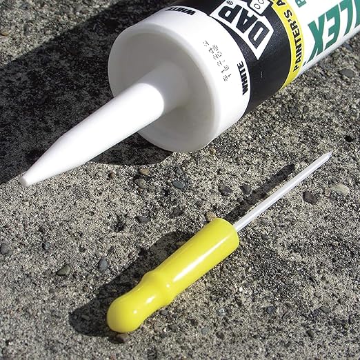 CCY Caulk Saver Series, Reusable Caulk Tube Sealers with Built-in Puncture Pin, 4 Pack
